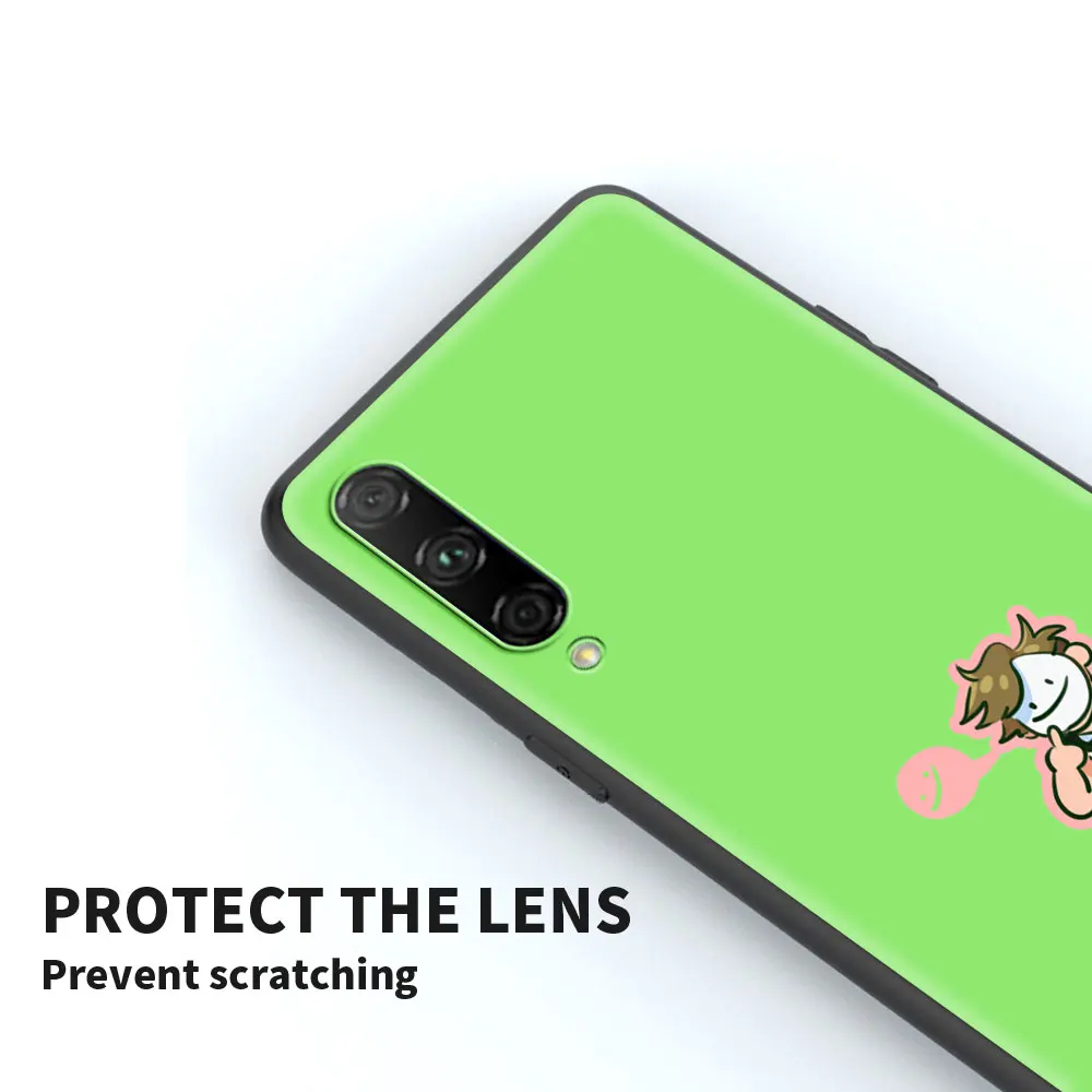 

Dream Smp Cute Silicone Case for Honor 10 20 Lite 20E 20S 30i 30 Pro Play 9A 9C 9S 9XLite 8X 8S 2020 Phone Cover Coque Shell Bag