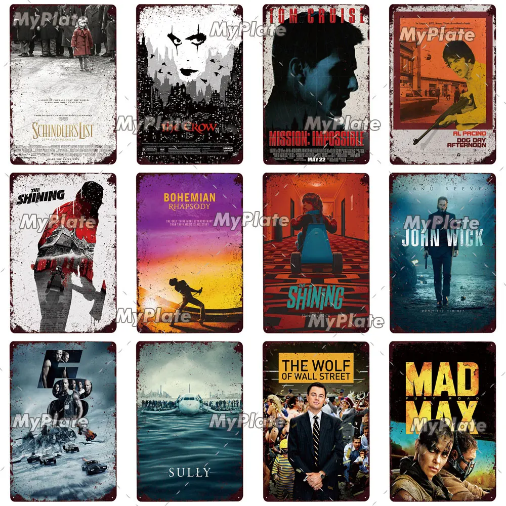 Металлическая вывеска металлическая Оловянная табличка винтажная настенная