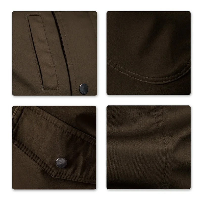 Мужская однотонная куртка с капюшоном для весны и осени спортивное пальто