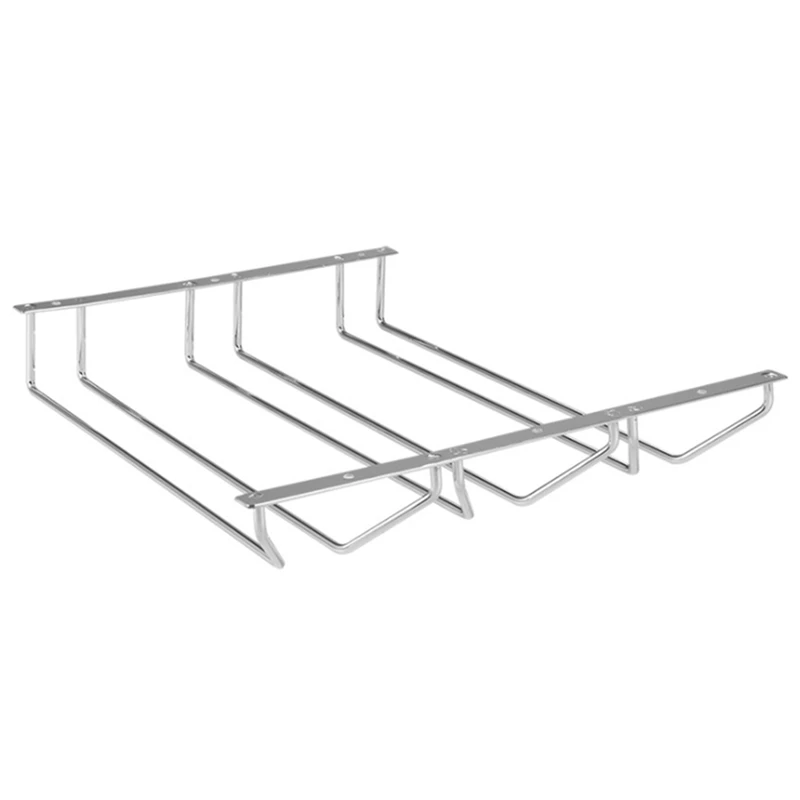 Подвесная стойка для Винных Бокалов под шкаф вешалка посуда | Дом и сад