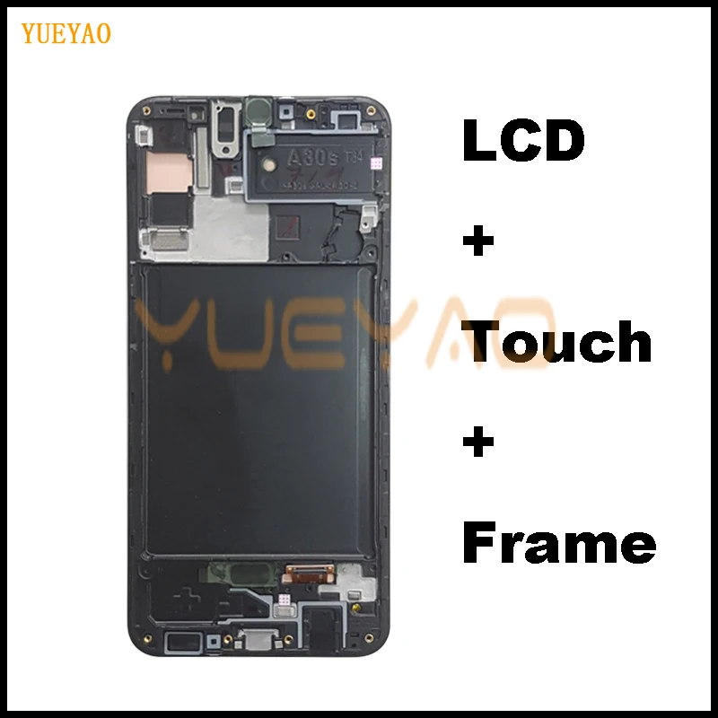 6 4 &quotпротестированный ЖК дисплей для samsung Galaxy A30s A307F A307 A307FN сменный дигитайзер в