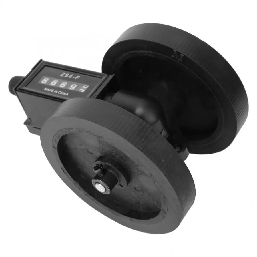 Счетчик с пятью цифрами механический инструмент для измерения длины кожаный