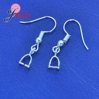 20pcs 925 sterling silver earring findings top quality hook diy jewelry accessories drop shipping hot sale