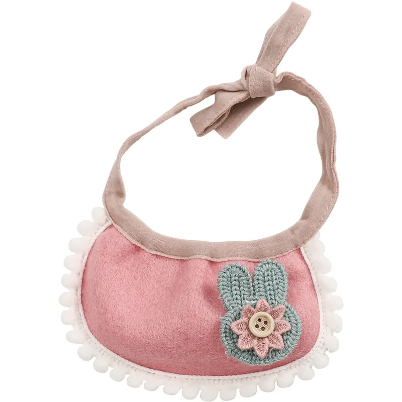 

VOW Pets Pet Dog Saliva Towel Cat Bib Bib Scarf Small Dog Bichon Teddy Scarf Cute Bib Accessories Dog Cat Supplies Cute Popular