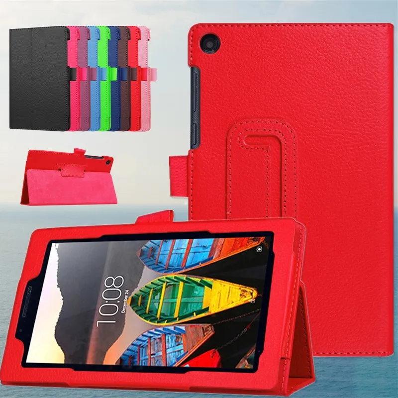Чехол для планшета из искусственной кожи Lenovo Tab 3 7 0 710F 701I|Чехлы планшетов и