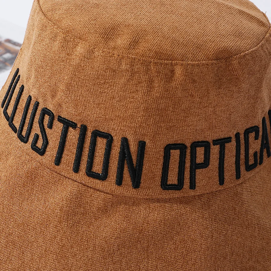 

Summer new three-dimensional embroidered alphabet fisherman hat Women's casual outdoor sun visor bucket hat