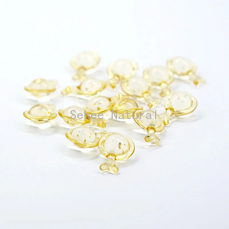 

Q10 EG F Золотая фольга в капсулах лечение от прыщей, Отбеливание & Увлажняющая сыворотка