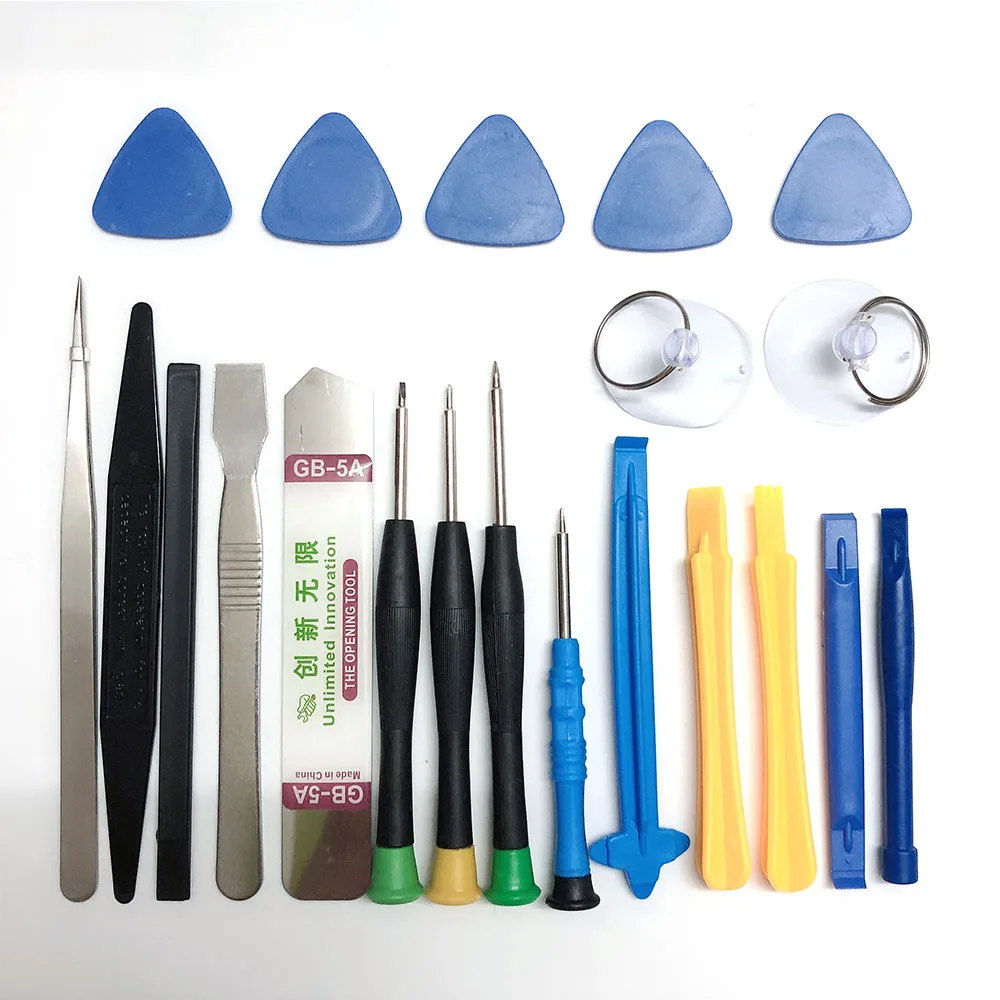 21 Pcs for IPhone 7 21 в 1 Набор инструментов для ремонта мобильных телефонов Spudger Pry Набор отверток для открывания iPhone X 8 7 6S 6 Plus набор ручных инструментов - Цвет: 21 Pcs for IPhone 7
