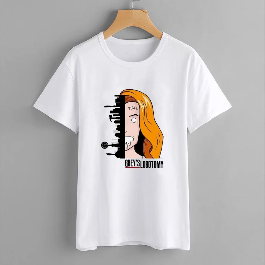 GREYS Anatomy футболка Женская Harajuku Ullzang модная Femme уличная хип хоп Футболка Модные