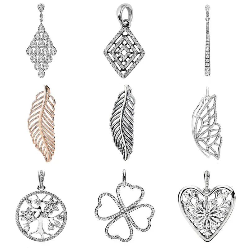 

Геометрические линии каскадная Гламурная стрельба звезда Подвеска ожерельлье Шарм подходит для браслета Pandora 925 серебряные ювелирные буси...