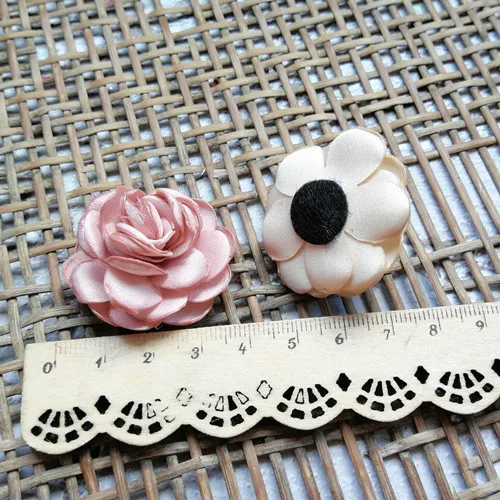 Головной убор ручной работы сделай сам полуготовый искусственный цветок вишня