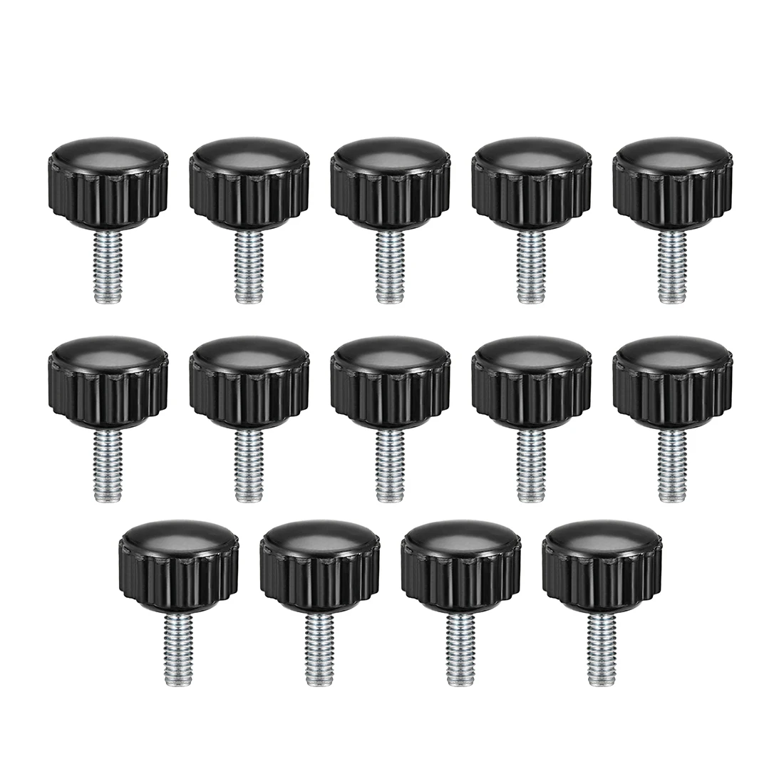 Uxcell M4 x 11 мм наружная резьба рифленые зажимные ручки стандартный винт на 16