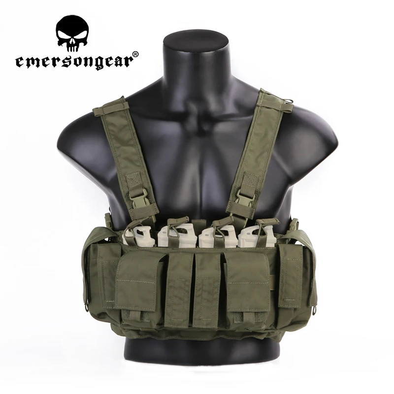 Emersongear UW Gen IV Lightweight Chest Rig For MOLLE Military Tactical Vest Plate Carrier Outdoor Protect Airsoft Gear Hunting