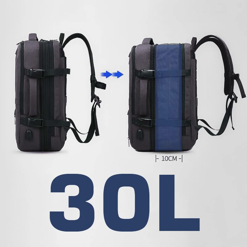 Женский и мужской дорожный рюкзак с защитой от кражи для ноутбука 17 дюймов 15 6