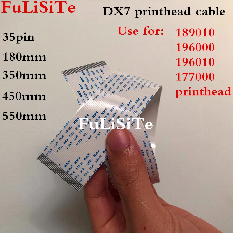 Печатающая головка e-pson dx7 10 шт. кабель для передачи данных FFC плоский гибкий 35