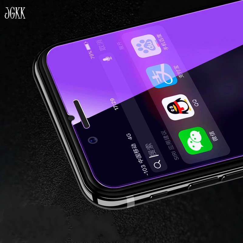 Защитная пленка для экрана с защитой от синего света Apple iPhone X XR XS Max 8 7 6 6S Plus 5 5C SE