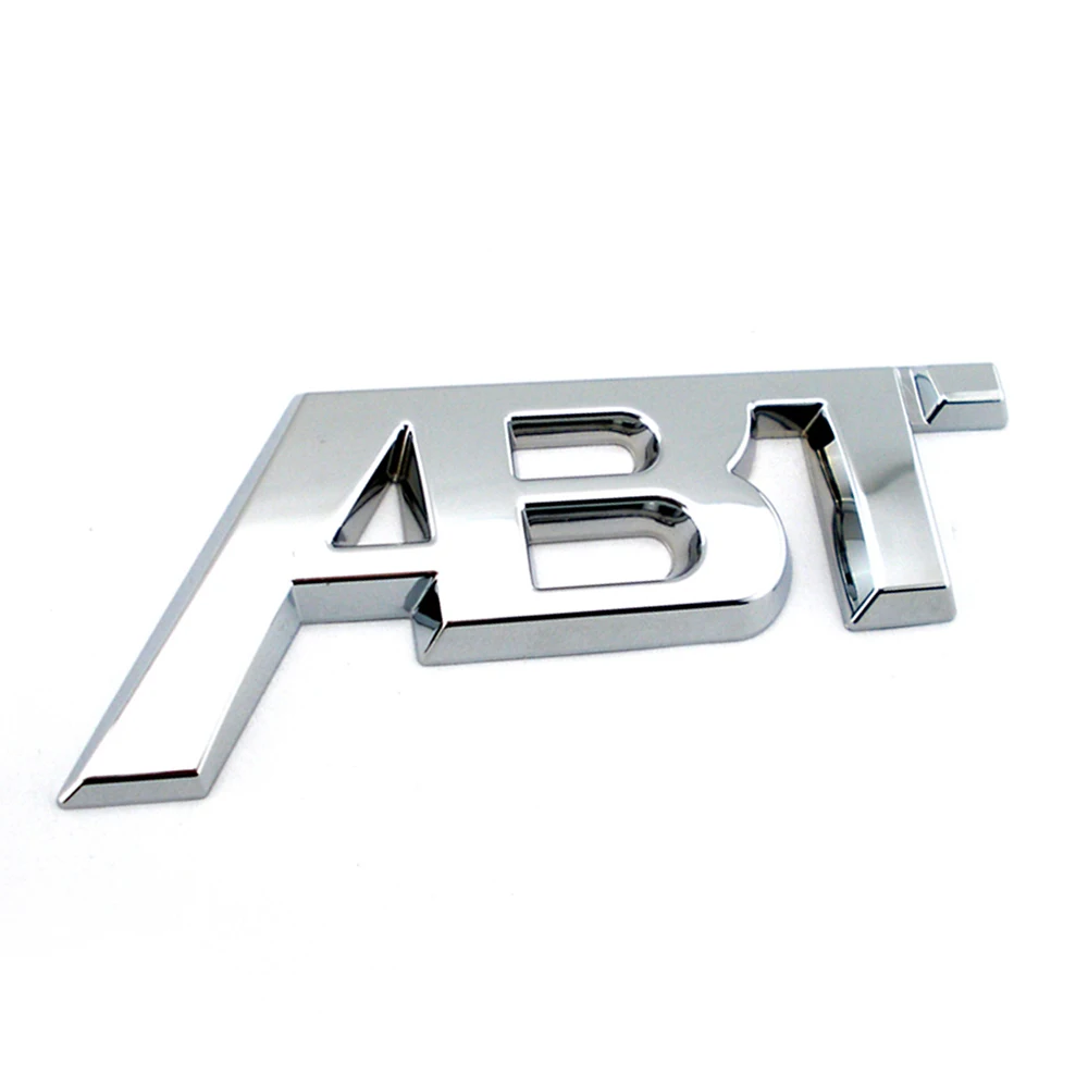 Багажник ABT эмблема наклейка с логотипом металла для Audi S1 QS7 TT RS3 SQ2 RS6 RS7 SQ7 A3 RS4 RS5 SQ8