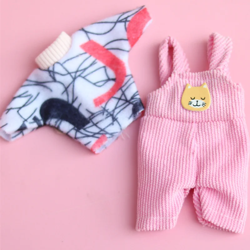 Новый костюм куклы 16 см BJD одежда модная Кукла джинсовая юбка комбинезон платье