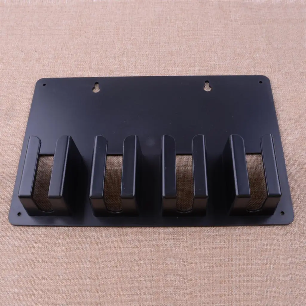 

LETAOSK Plastic 4-Spaces Wall-mounted Barber Hair Clipper Cutter Storage Holder Hair Trimmer Comb Stand Hook Hole