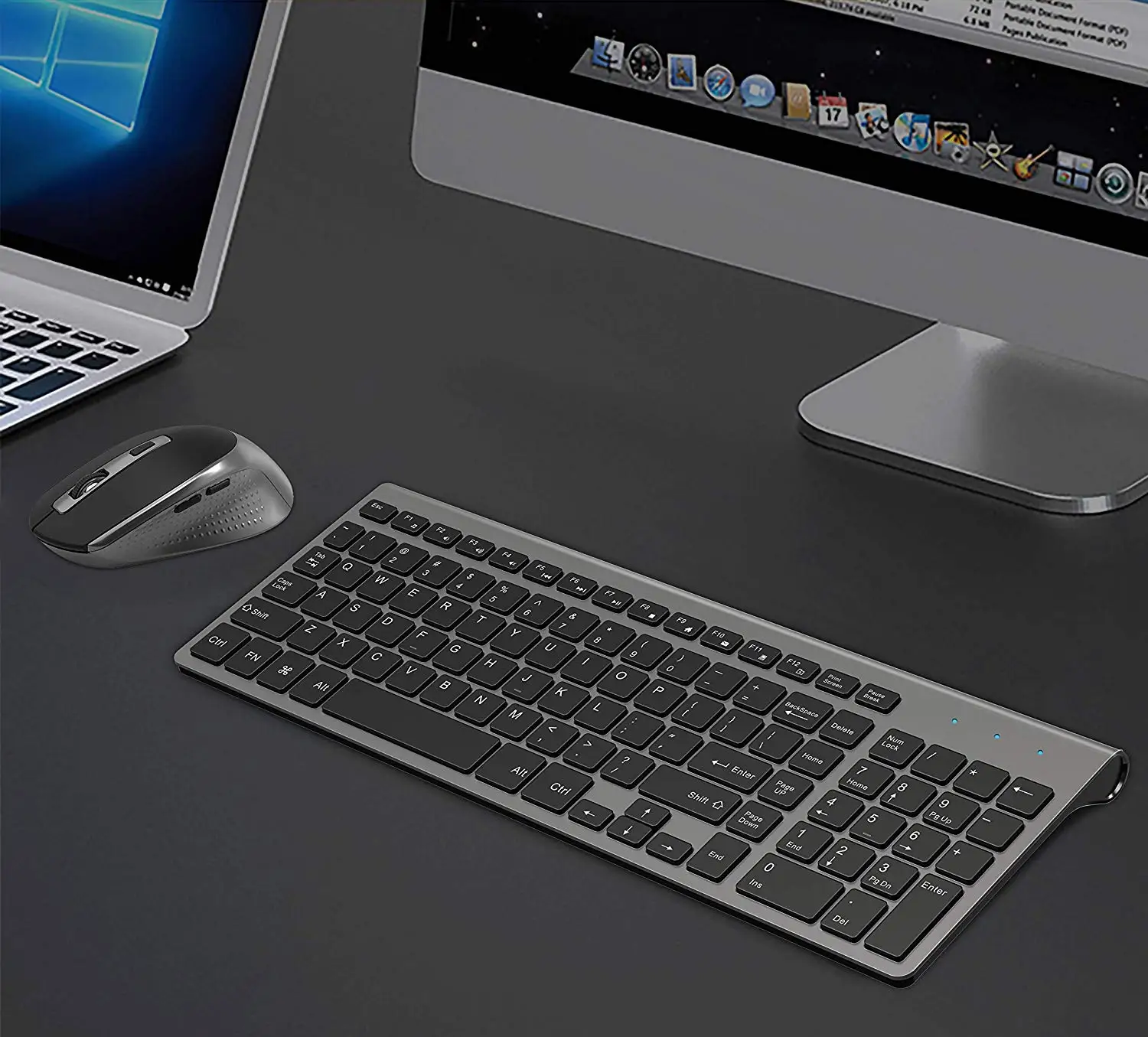 2 4G Беспроводная клавиатура с мышью для