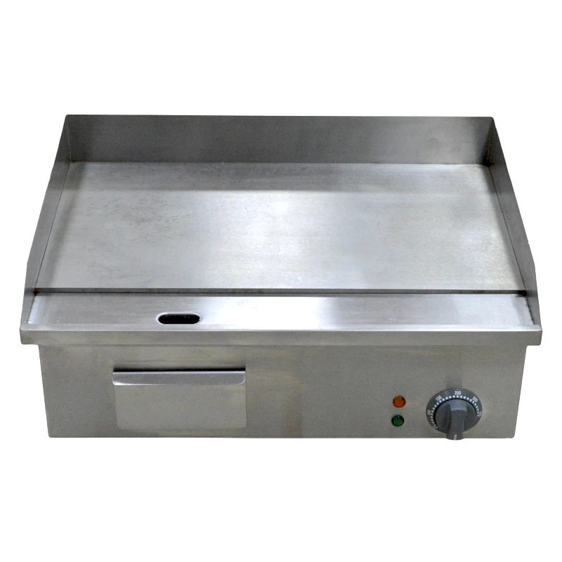 Нержавеющая сталь плоские и рифленые Электрический гриль рифленая Жареные