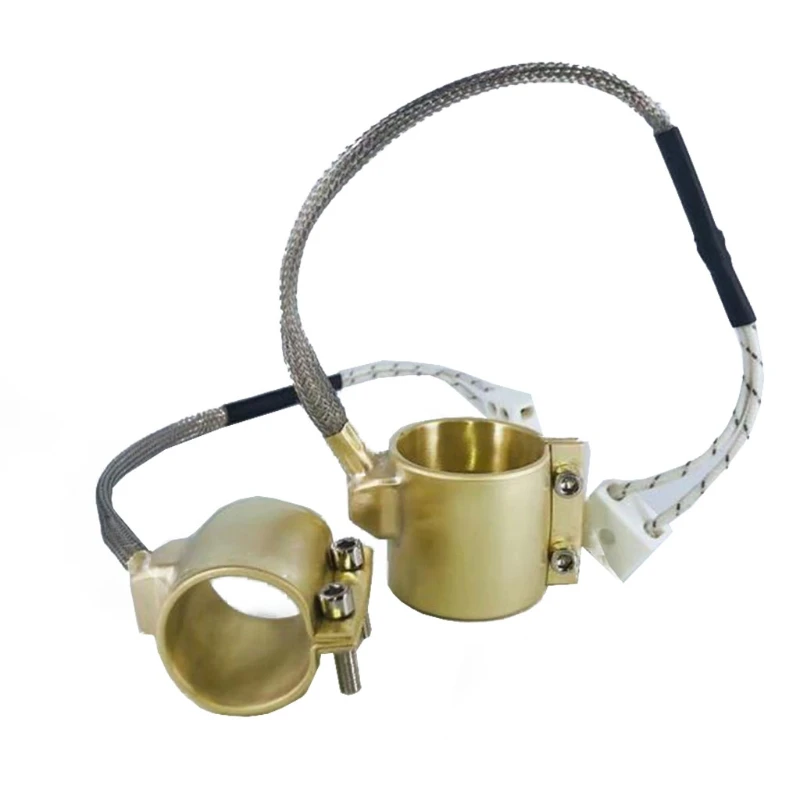 Электрический медный бочонок 42x50 мм 220 В 280 Вт латунный обогреватель для