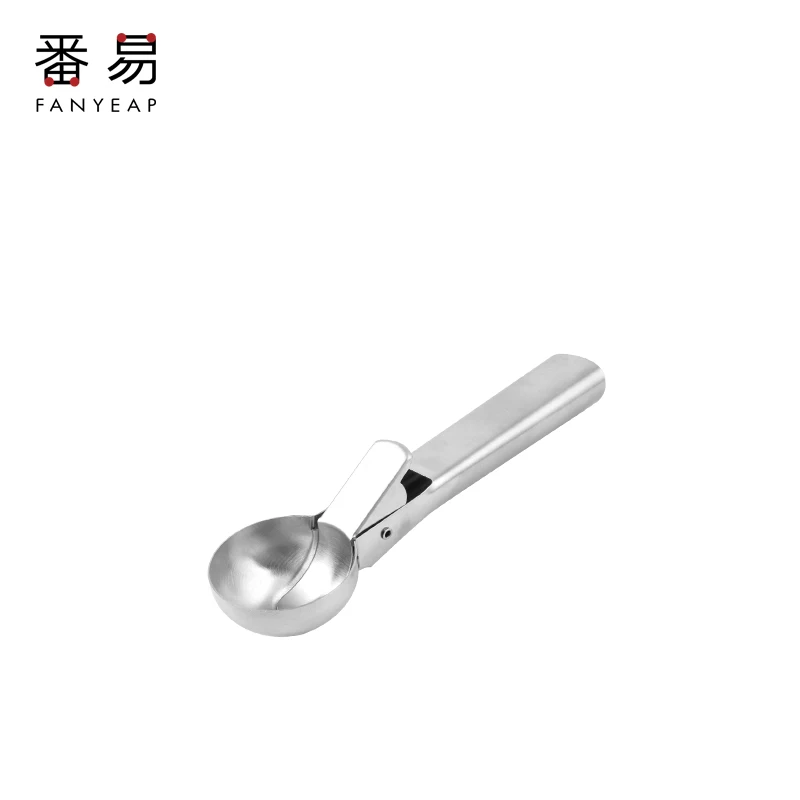 

Ice Cream Scoops Stacks Stainless Steel Digger Fruit Non-Stick Spoon Kitchen Tools