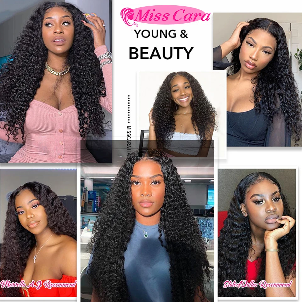 

Misscara Peruvian Deep Wave Hair Bundles With Closure Remy Human Hair Weaves 3 Bundles Deep Wave With Closure 5x5 Lace Closure