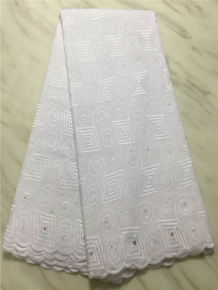 Hot sales Swiss lace fabric with stones embroidery African cotton fabrics voile popular Dubai style FFP1014 | Дом и сад