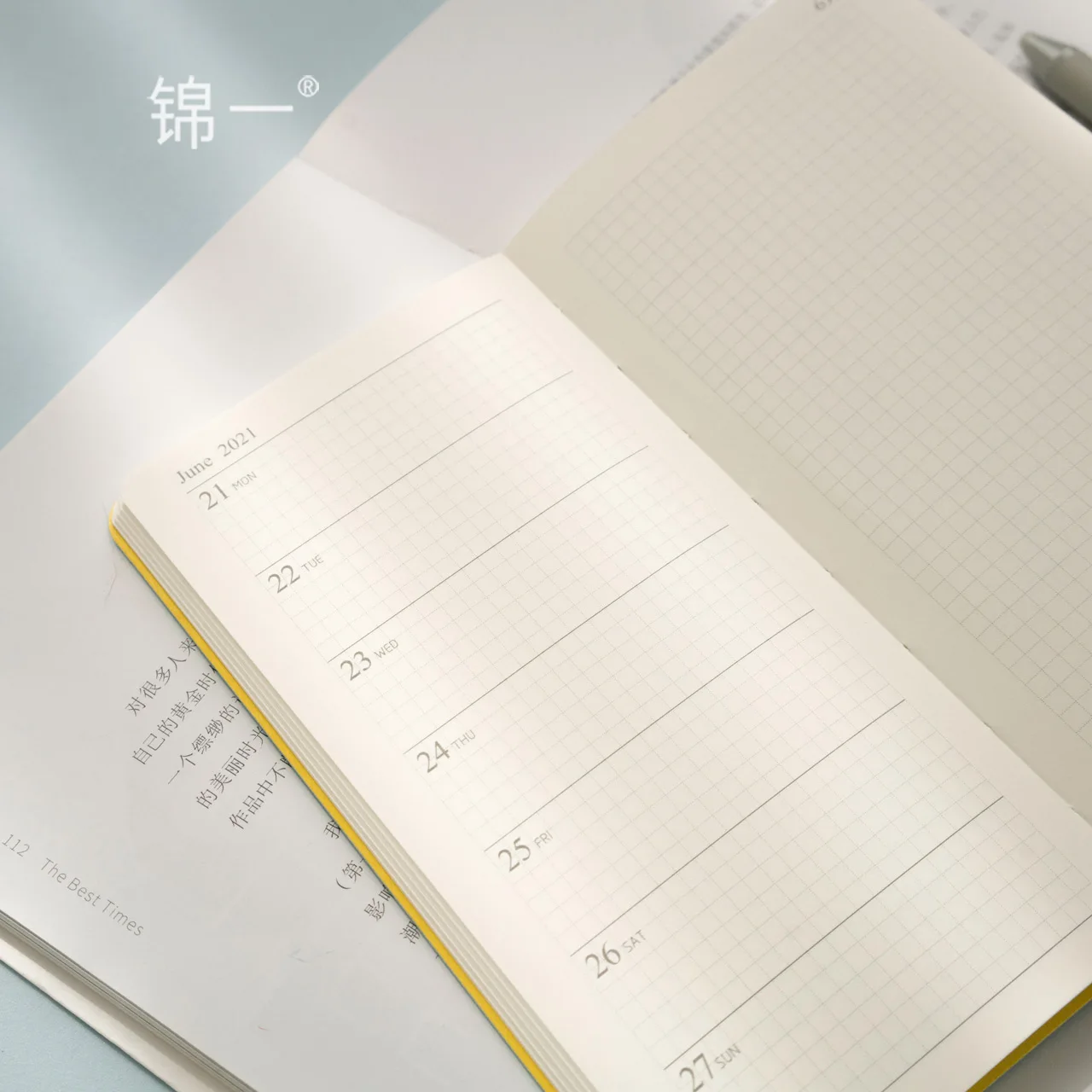 2021 Еженедельный планировщик мини-записная книжка записная 365 agendar | Канцтовары