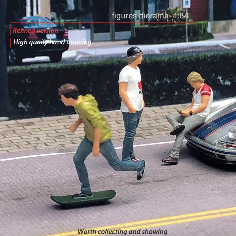 Модель для макросъемки с изображением персонажа из смолы в масштабе 1:64 | Игрушки