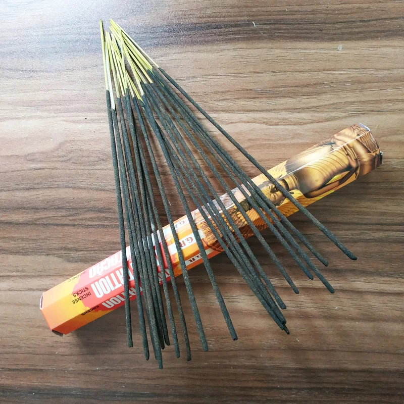 1 маленькая коробка индийская палочка для медитации благовония сжигание в