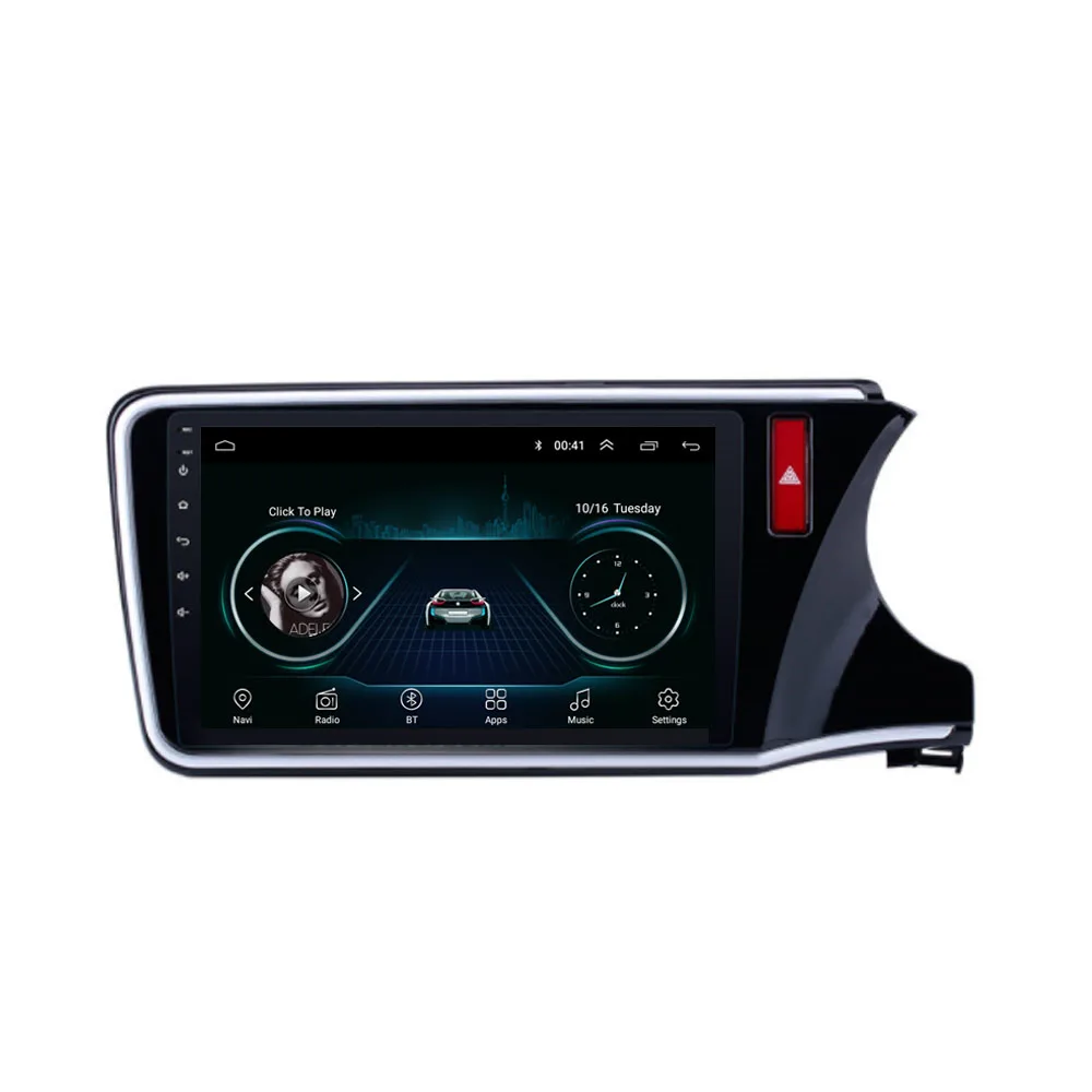 Четырехъядерный Android 8 1 для HONDA CITY 2014 2015 2016 2017 2018 2019 RHD мультимедийный стерео