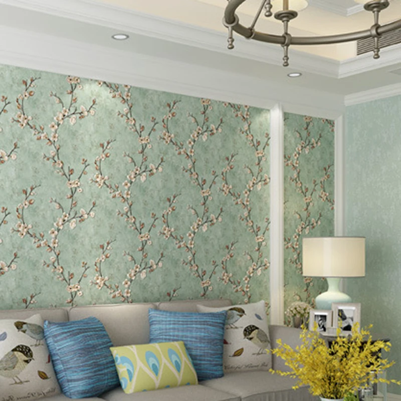 Американский деревенский цветок виноградной лозы обои домашний декор Muticolor