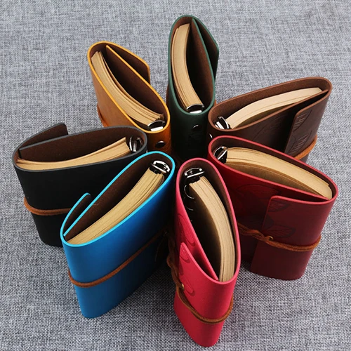 Винтажные канцелярские принадлежности лист из искусственной кожи Тетрадь