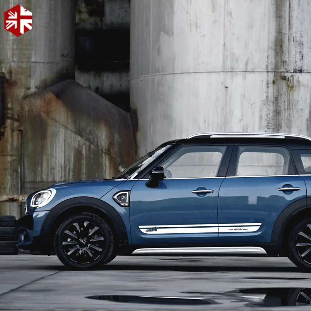 Автомобильный капот багажник двигатель задние боковые полосы юбка наклейка