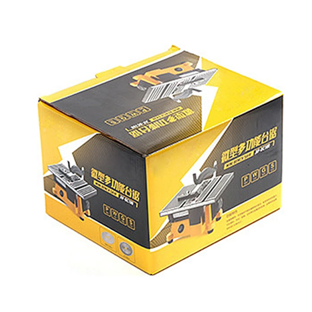 

ALLSOME 220V Multifunction Mini Bench Saw For Cutting Wood Copper Aluminium 4" Mini Table Saw Mini Cutting Machine