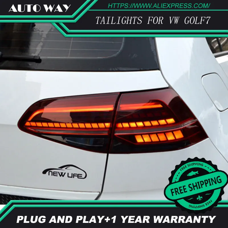 Чехол для стайлинга автомобиля Volkswagen VW Golf 7 MK7 Golf7 Golf7.5 MK7.5 задний фонарь