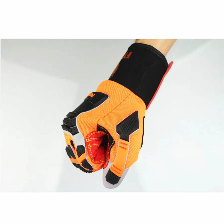 

Color Nitrile Industrial Protective Safety Work Glove with Nylon Cotton Knitted Coated Palm Gloves