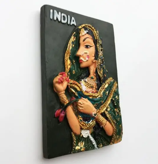 Индийские сувениры магниты на холодильник для девушки украшение дома|Магниты