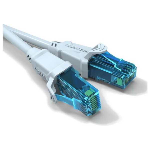 Патч-корд Vention прямой UTP cat.5е RJ 45 - 1м. Серый VAP-A 10-S 100 | Обустройство дома