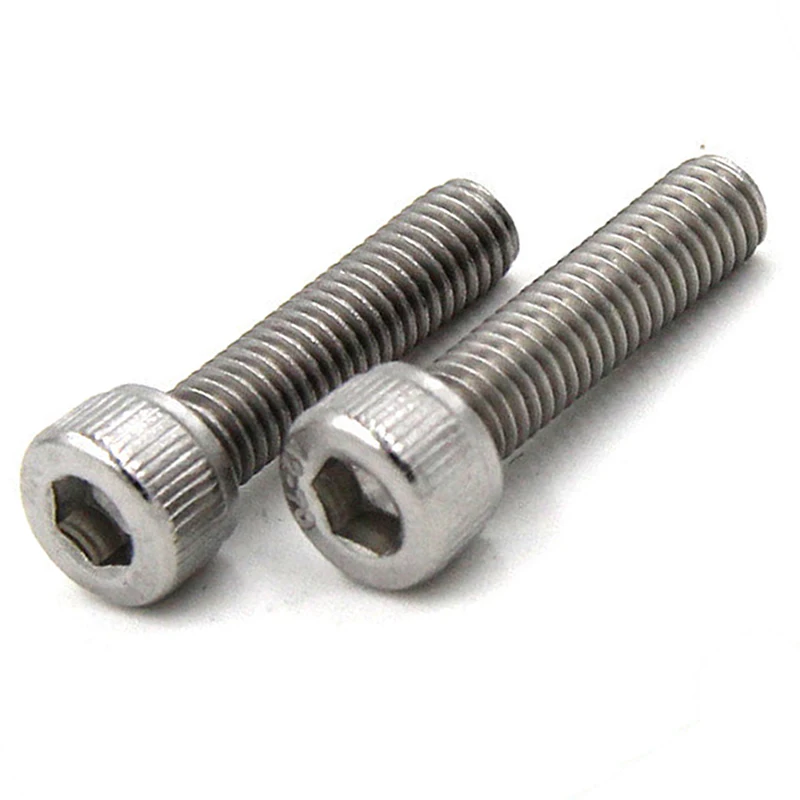 

(50 шт./лот) M3 * L = 3-100 sus304 винт с шестигранной головкой из нержавеющей стали, DIN912