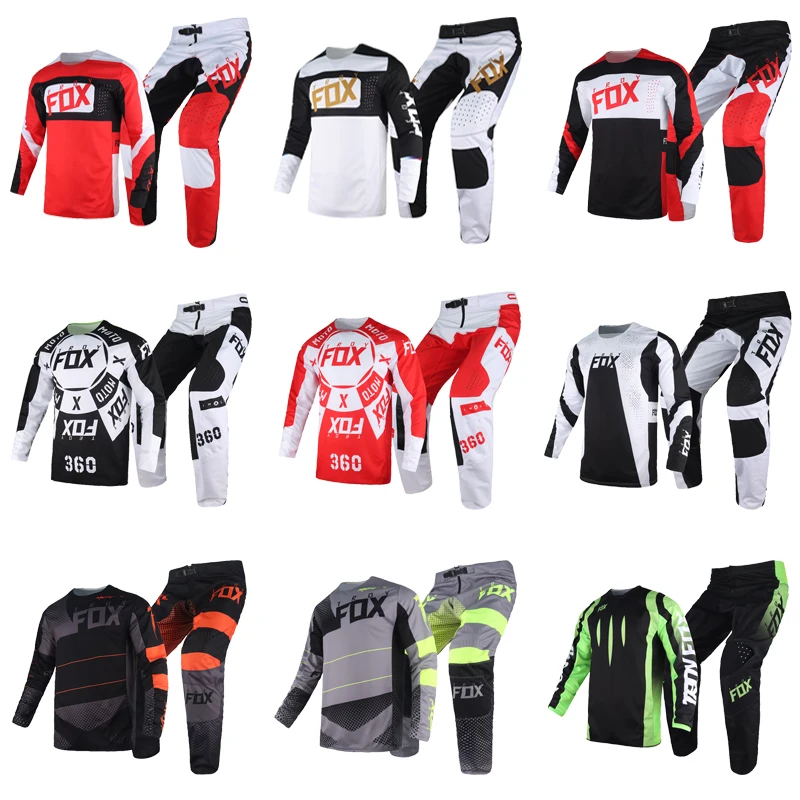 

360 Nobyl Relm Lux SKEW TRICE Merz Dier Mirer Peril Dirt Bike Riet Jersey&Pants Combo Motocross Racing Suit MX ATV Set Gear Kits