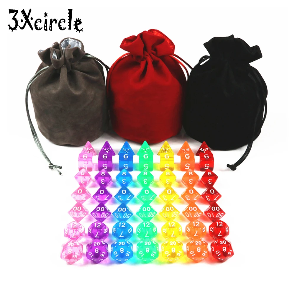 Яркая Радуга Цвета! Оптовая Продажа Прозрачный 49 шт./пакет цифровой многогранные