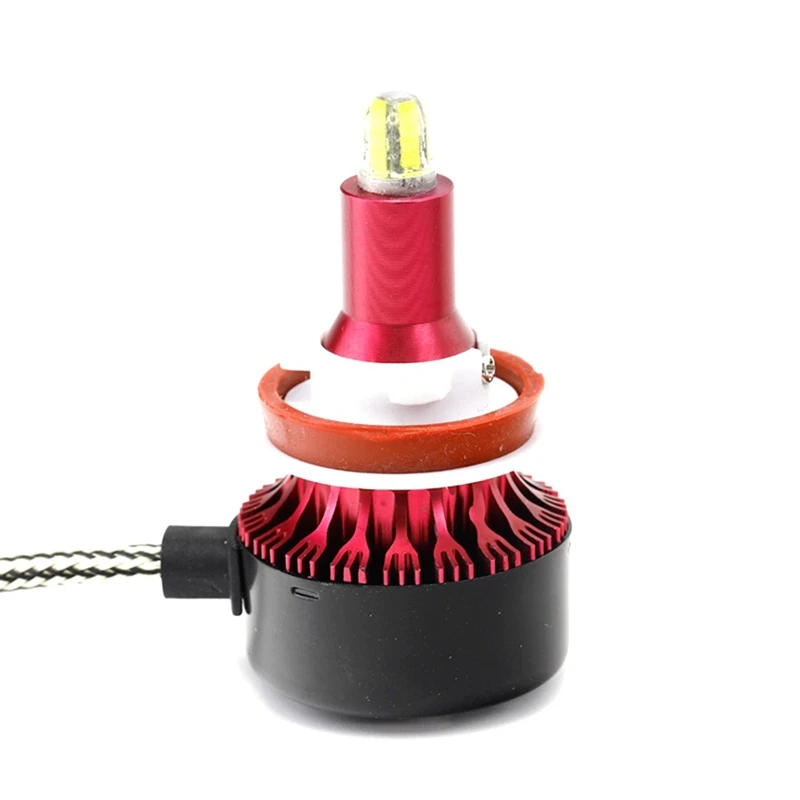 

2 шт./компл. 120W 6000LM Автомобильный светодиодный фар H11 авто лампа 6500 к фары автомобильные фары лампы высокой яркости авто светодиодный налобны...