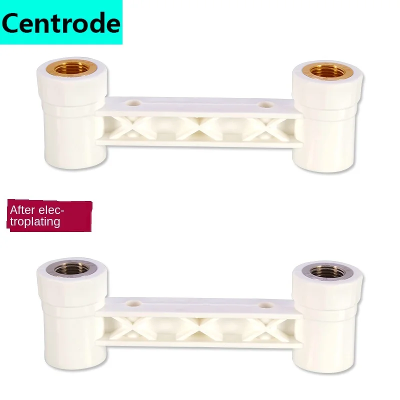 

1/2IN PPR water pipe joint shower hot and cold faucet conjoined double elbow tee direct 20/25 accessories