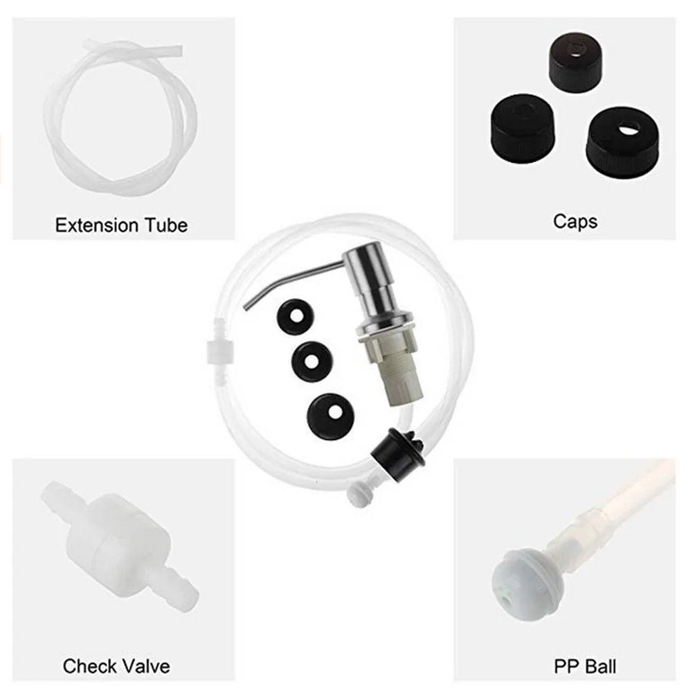 Набор дозаторов для мыла сделай сам кухонный диспенсер с насосом раковины и