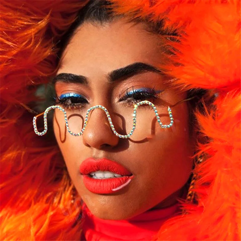 TTLIFE ручная работа бриллиантовые полуоправы металлические волнистые