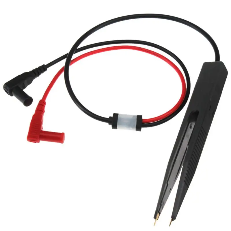 SMD Inductor Test Meter Clip Probe Tweezers For Resistor Multimeter Capacitor L69A | Инструменты