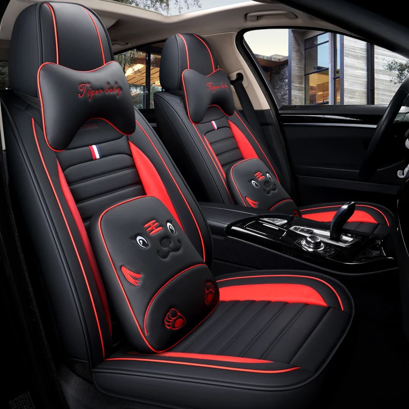 Пленка с полным покрытием из эко-кожи авто чехлы сидений искусственной кожи для